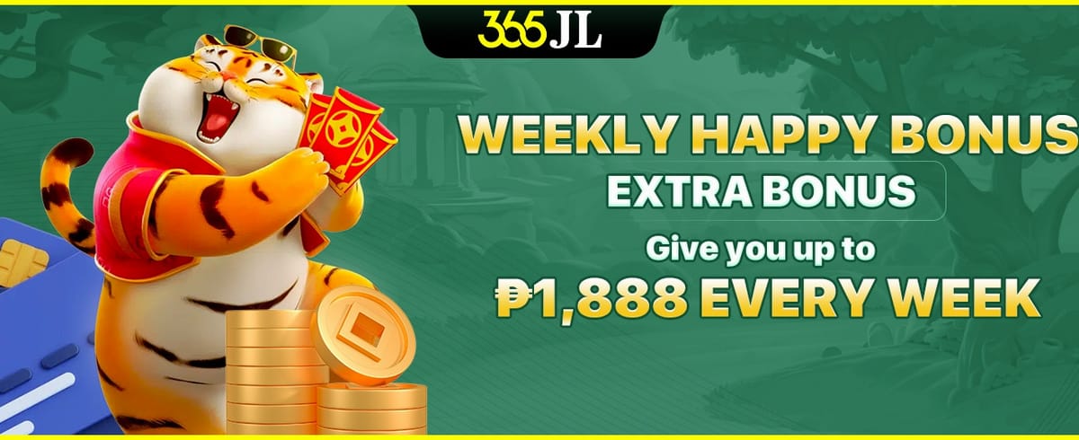 Weekly Happy Bonus promotion